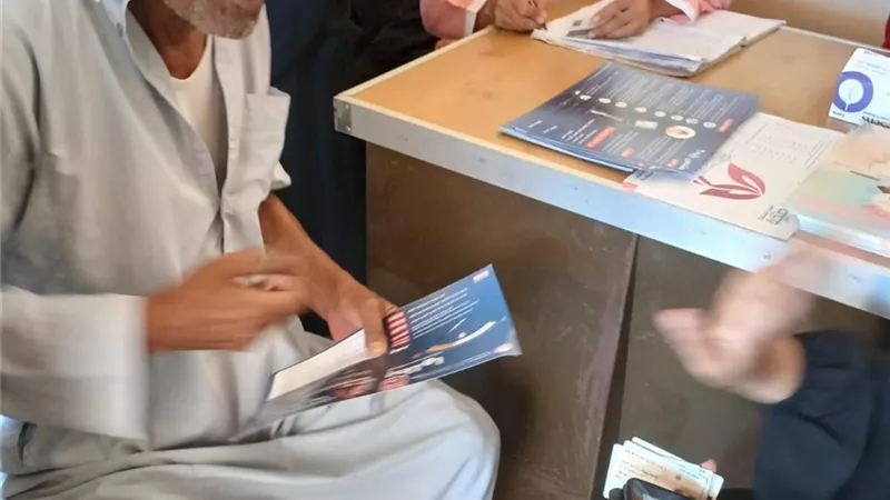 وحدة سكان مرسي مطروح تشارك في المبادرة الرئاسية بداية جديدة