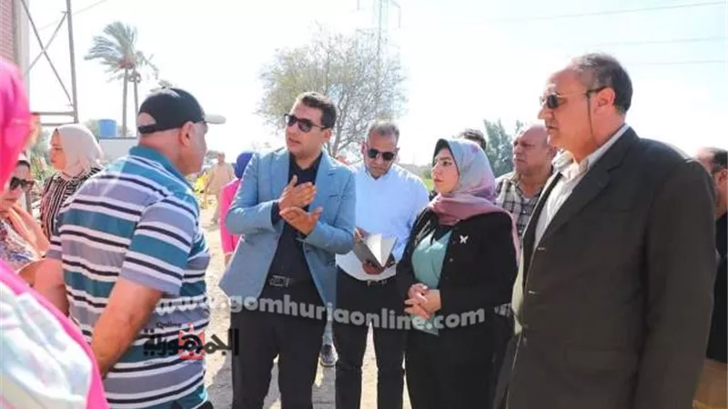 نائب محافظ دمياط تتابع ميدانيا مشروعات