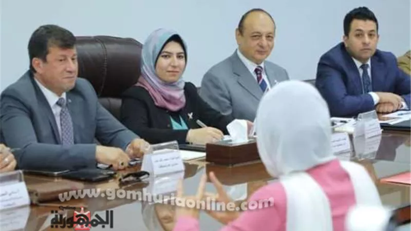نائب محافظ دمياط تترأس لجنة مقابلة وإختبار المهندسين الجدد