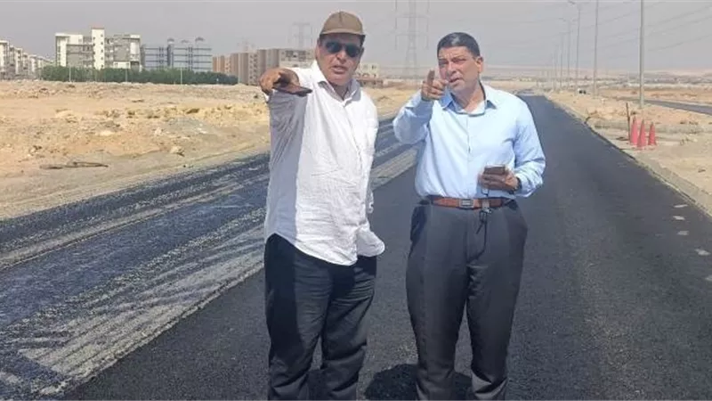 تعرف على أحدث مشروعات الطرق الهامة فى مدينة الشروق.. بالصور