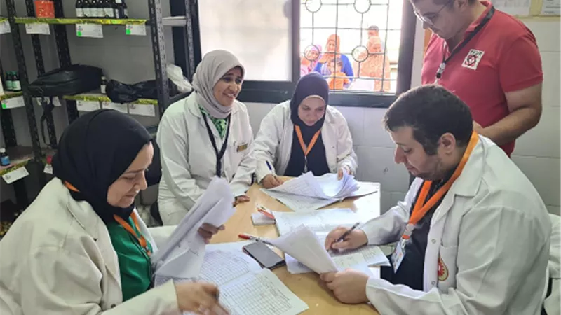 الكشف على 1620 فى قافلة جنبواى بايتاى البارود