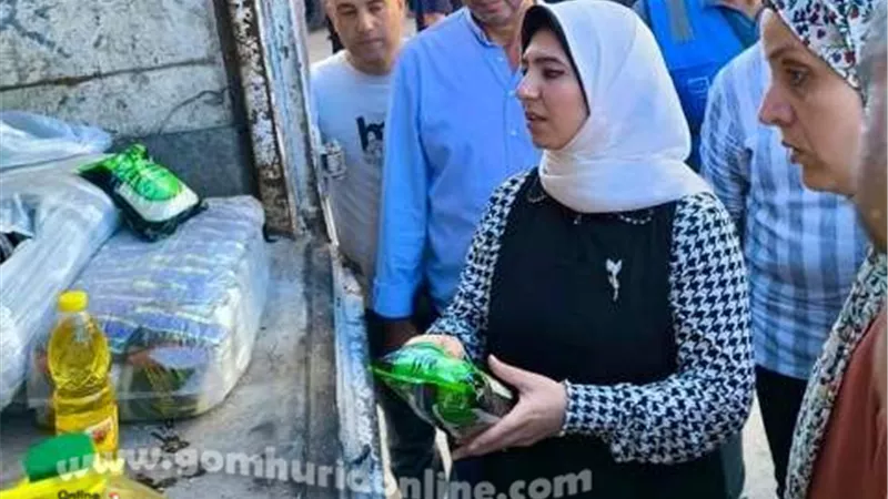 الصديق تشهد توزيع كرتونات مواد غذائية للأسر الأولى بالرعاية