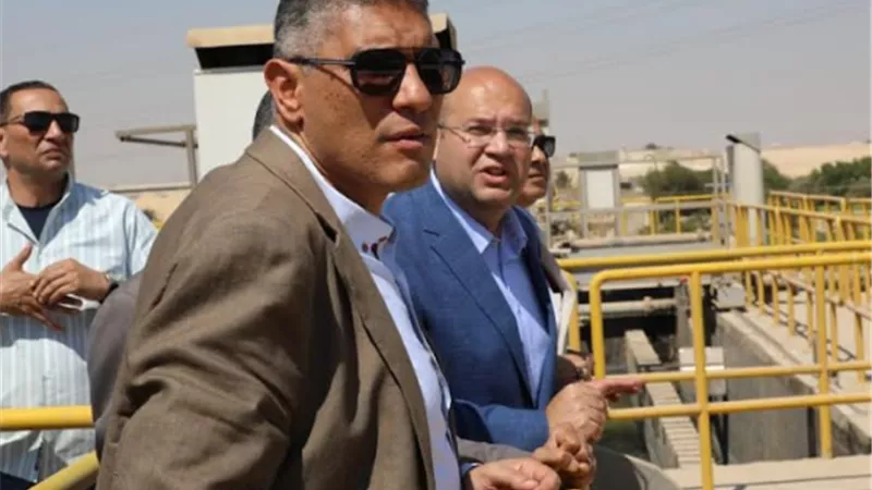 محافظ الجيزة : ٣ مشروعات لمعالجة ورفع الصرف الصحي