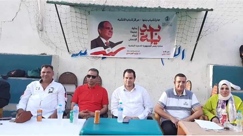 الفرماوي يشهد التصفيات النهائية لخماسي كرة القدم بإدارة بنها