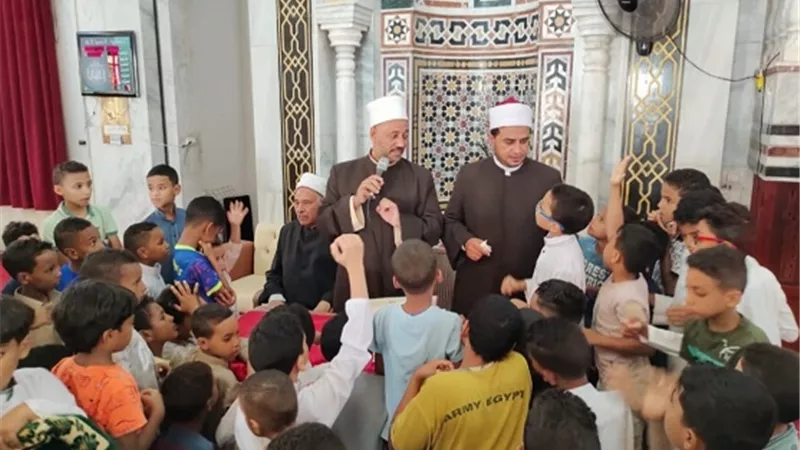 انطلاق اعمال لقاء الجمعة للأطفال بمسجد حمزة بن عبدالمطلب