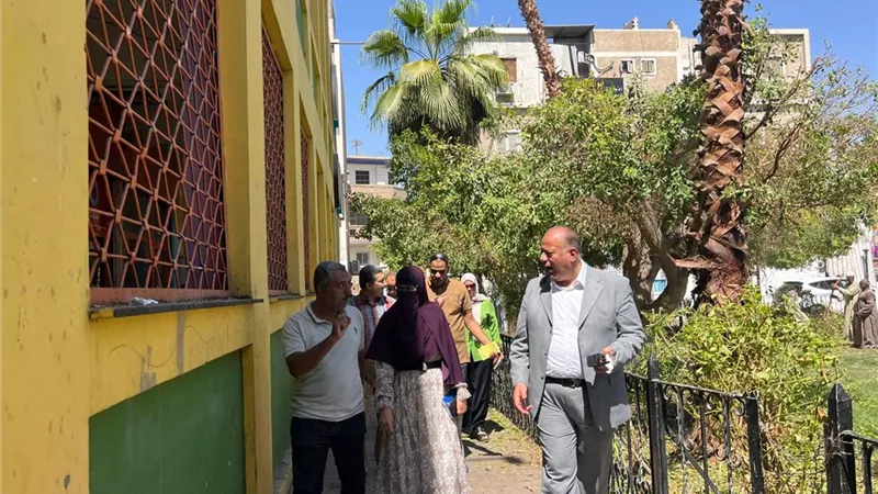 السكرتير العام المساعد يتابع خطه تطوير وتجميل مدينة قنا