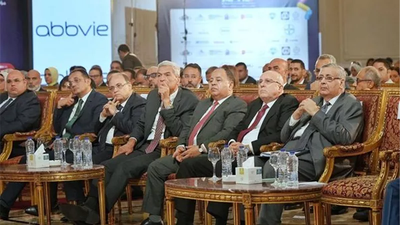 رئيس هيئة الدواء يشارك في افتتاح مؤتمر الأهرام للدواء والرعاية الصحية في دورته الرابعة