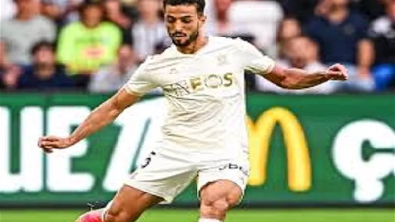 عبد المنعم أساسيا فى تشكيل نيس بمواجهة لانس بالدوري الفرنسي