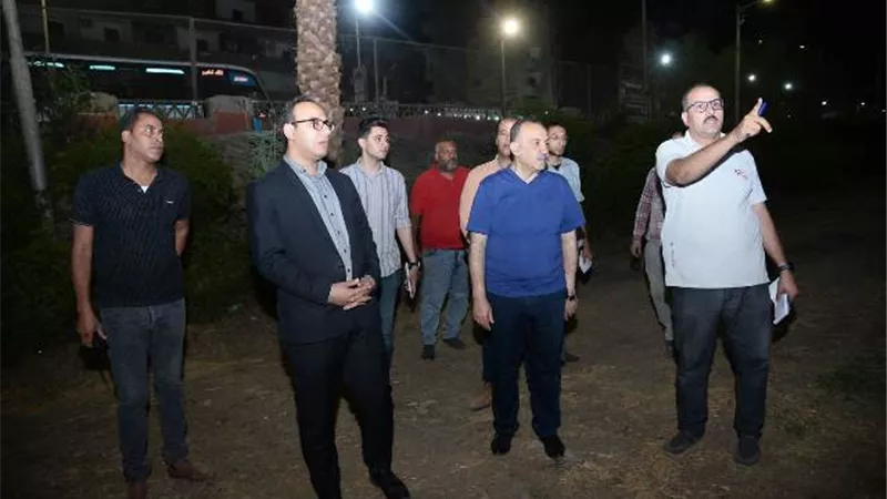 محافظ أسيوط يتفقد أعمال التطوير الجارية بحديقة الإيمان