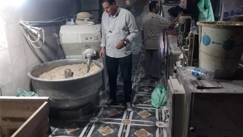 تحرير 6 محاضر تموينية بالرياض فى كفر الشيخ