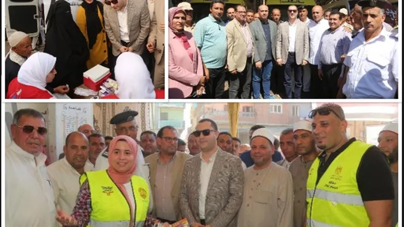 محافظ كفرالشيخ يتابع فعاليات مبادر 