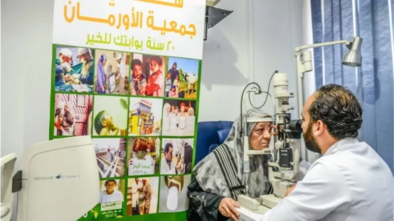 اجراء 9988 عملية عيون للمرضى غير القادرين بقنا