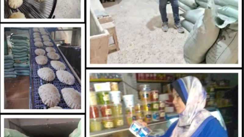 احالة 181 محضرا بالمخالفات التموينية بالدقهلية للنيابة العامة