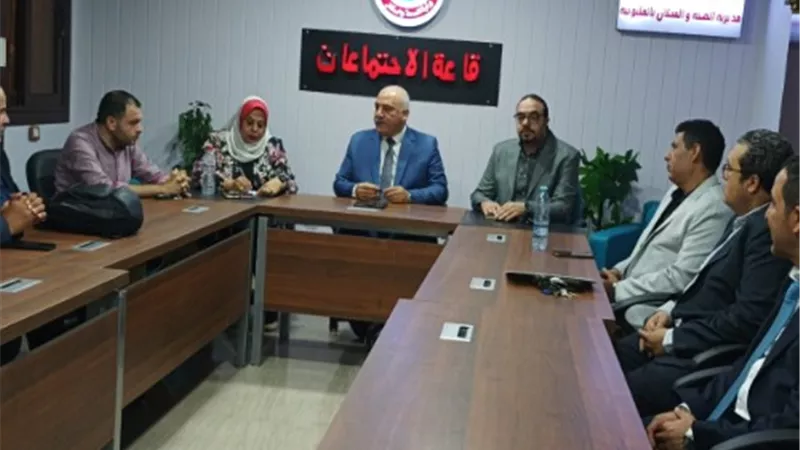 الشلقاني يرحب بالتعاون بين صحة القليوبية وأمانة المجالس الطبية المتخصصة
