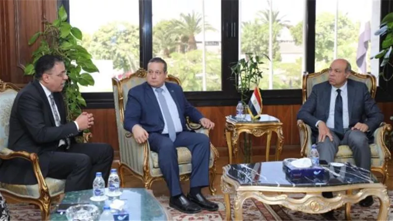 الحفني يبحث مع الهيئة القومية لضمان جودة التعليم التعاون المشترك