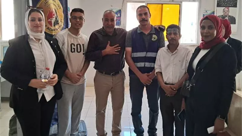 فحص ٤٠٠ مواطن بجمعية الولجا في بقافلة حماة الوطن