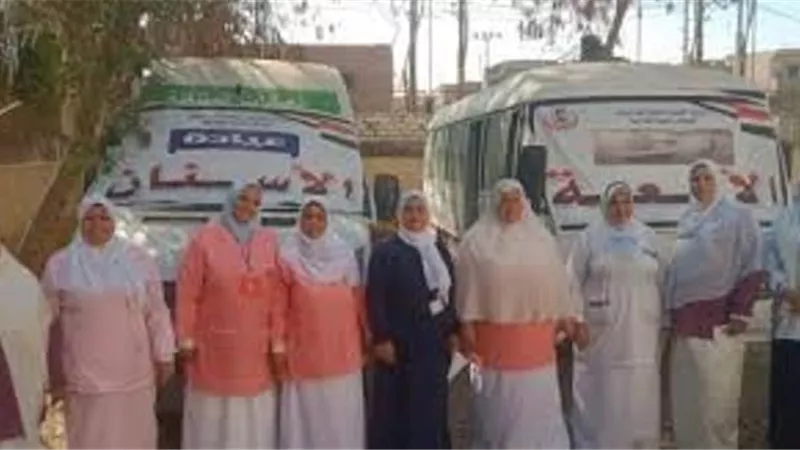الكشف وتوفير العلاج لـ 1794 مريضا فى يومين بمركز ناصر