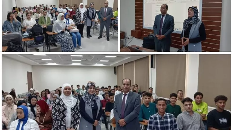 انتظام المحاضرات مع بدء الدراسة بكلية السياحة والفنادق بالغردقة