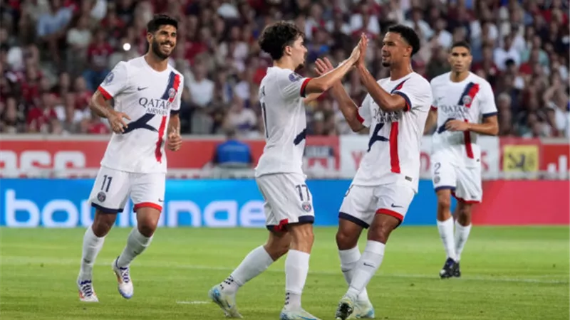 غياب ديمبلي.. قائمة باريس سان جيرمان لمواجهة أرسنال بدوري الأبطال