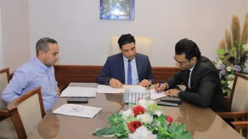 نائب محافظ سوهاج يلتقي وكيل وزارة الصحة ومسئول حياة كريمة