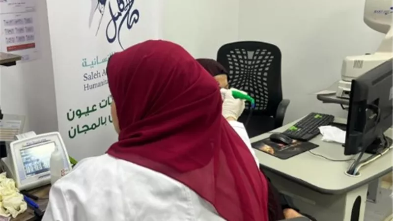 إجراء 25 عملية عيون لغير القادرين بقرى الشرقية