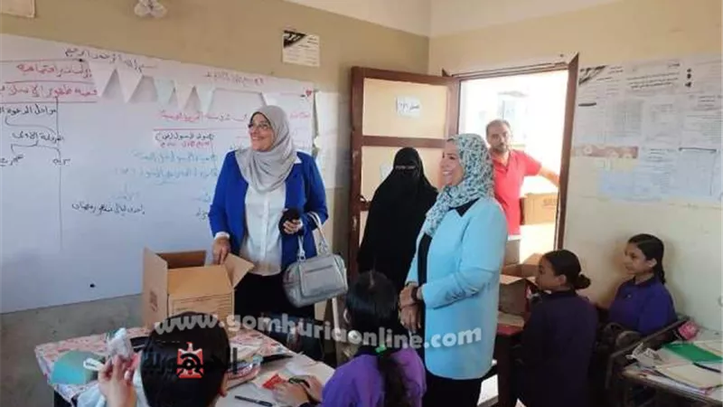 إنطلاق ماراثون التغذية المدرسية بدمياط