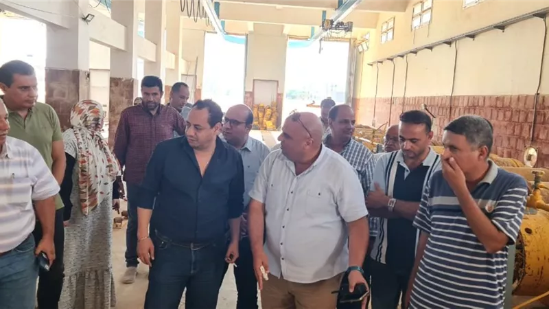 رئيس جهاز6 أكتوبر يشدد على سرعة إنجاز محطة المياه الجديدة