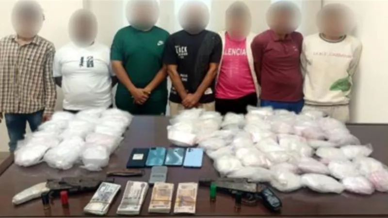 القبض على عصابة الكيف بـ9 ملايين جنيه في الجيزة