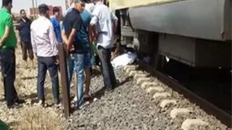 مصرع شاب دهساً أسفل عجلات القطار في قرية المقربية بقوص