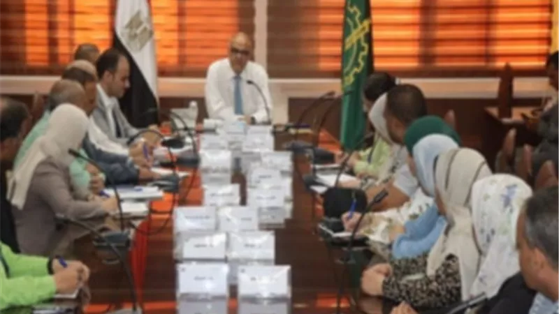 محافظ القليوبية يؤكد حرصه على جذب المزيد من الفرص الاستثمارية