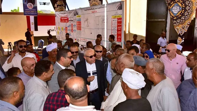 ٢٤٠ كتلة سكنية فى ٣٢ نجع جديد بالزينية شمال الأقصر