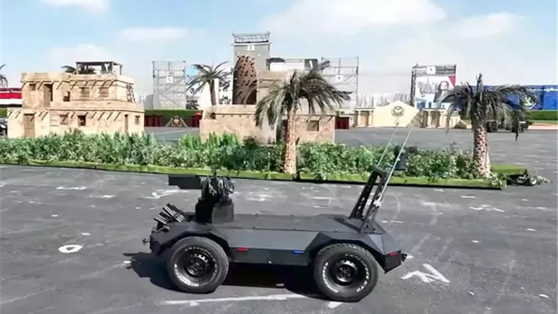 وزارة الداخلية تكشف الستار عن أول مدرعة «مسيرة» في مصر.. تعرف عليها