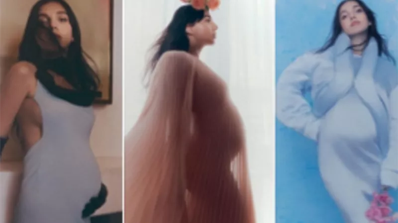 سلمى أبو ضيف لمنتقدى حجم بطنها: 