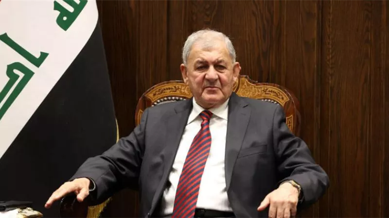 الرئيس العراقي: قتل جيش الإحتلال للمدنيين إهانة للمجتمع الدولي