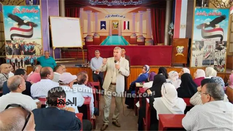 مدير تعليم دمياط يؤكد على جودة التعليم والإنضباط المدرسي