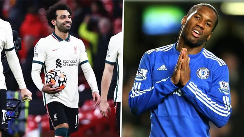 محمد صلاح يُهدد عرش الإيفواري ديدييه دروجبا