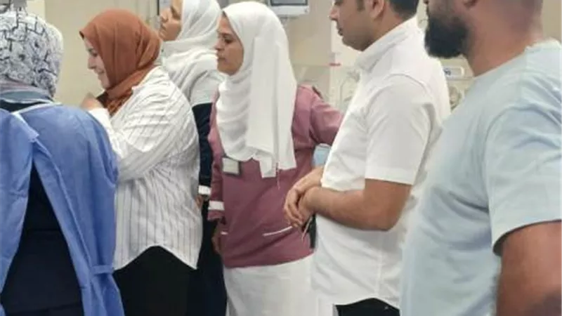 مرور مسائي علي مستشفي نجع حمادي العام