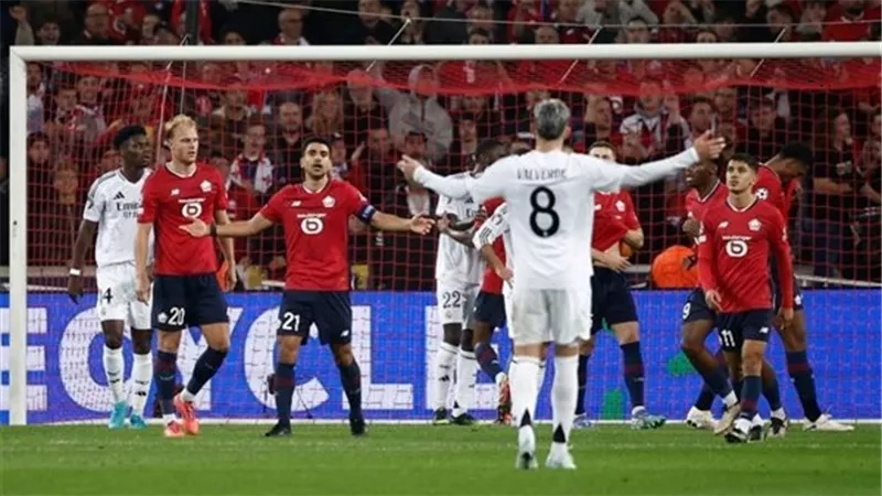 ريال مدريد يسقط بهدف أمام ليل الفرنسي بدوري أبطال أوروبا..فيديو