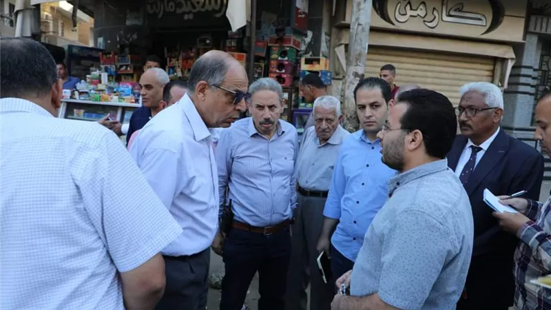 محافظ المنيا يقطع التيار الكهربائى عن أبراج سكنية مخالفة بملوي