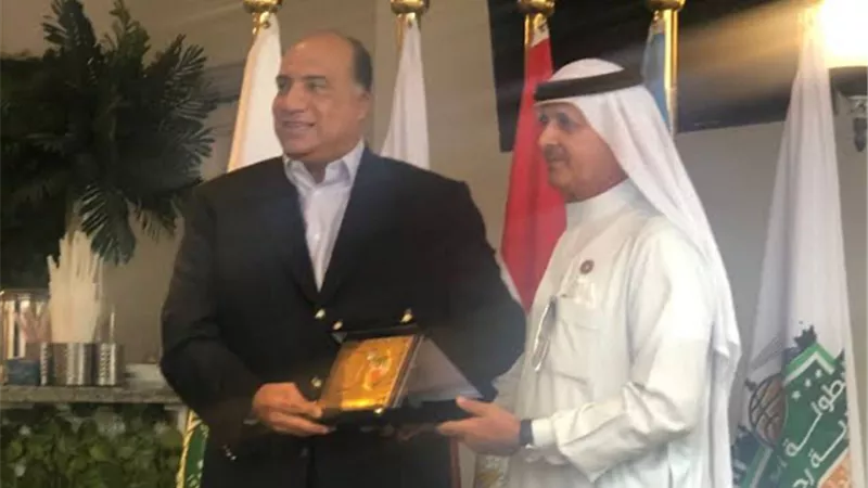 القرقاوى يشكر ابو فريخة ومحمد مصيلحى