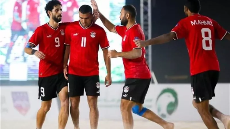 منتخب الكرة الشاطئية يواصل تدريباته بقوة استعدادا لأمم إفريقيا