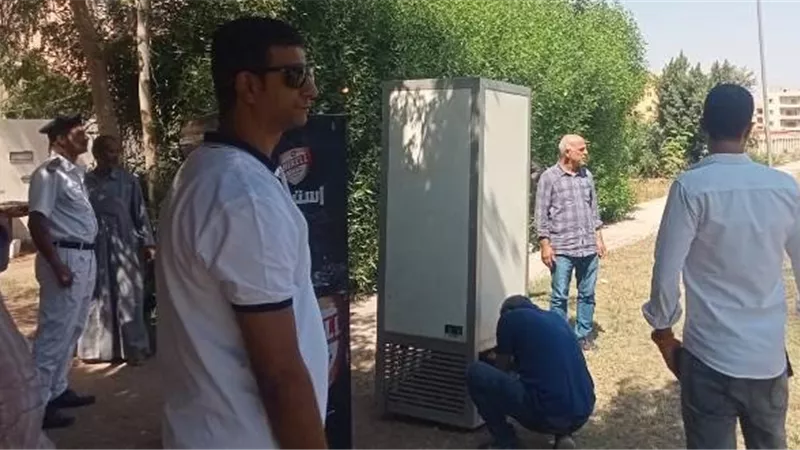 جهاز بدر يشن حملة شرسة لإزالة المخالفات بالتعاون مع شرطة التعمير.. صور