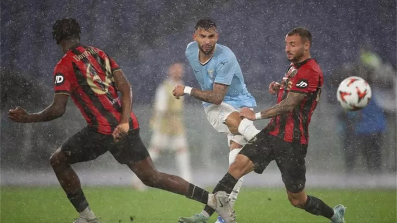 الدوري الأوروبي: لاتسيو يُعاقب نيس برباعية فى غياب عبد المنعم