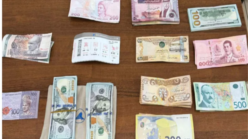ضبط راكب سرق مبالغ مالية من أجنبيين على متن طائرة بالمطار