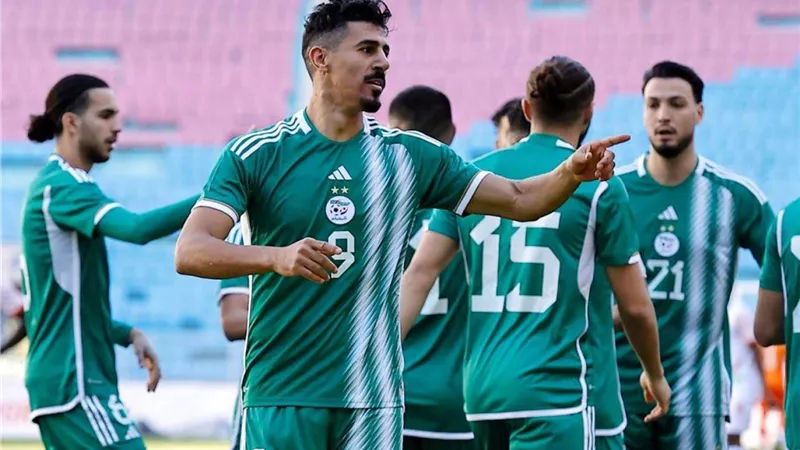 قائمة الجزائر لمباراتي توجو في تصفيات كأس أمم إفريقيا