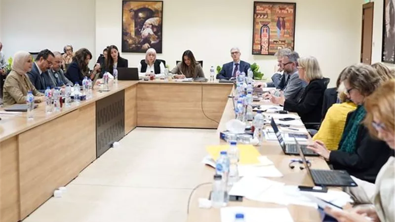 وزيرة التخطيط تستقبل بعثة الاتحاد الأوروبيى لمتابعة تنفيذ مساندة الاقتصاد الكلي ودعم الموازنة