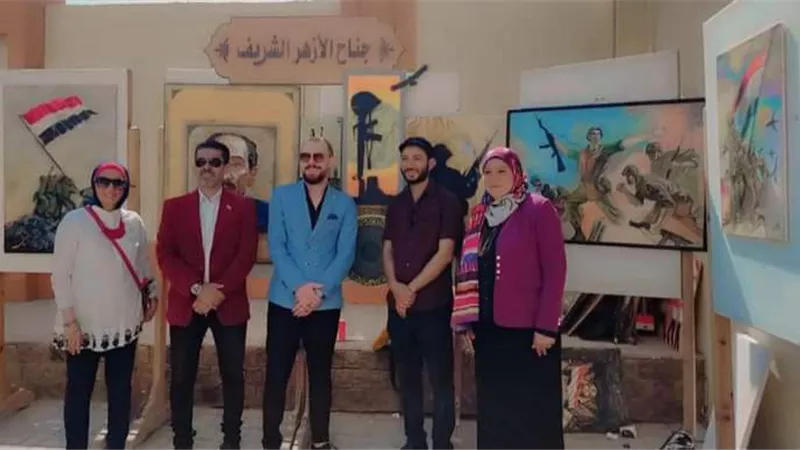 منطقة سوهاج الأزهرية تشارك بجناح الأزهر في معرض «ذاكرة أكتوبر»