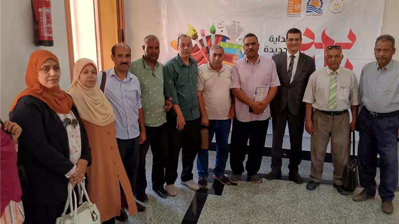 مدير تعليم قوص يشهدانطلاق فعاليات مبادرة بداية من مدرسة سان ستيفن