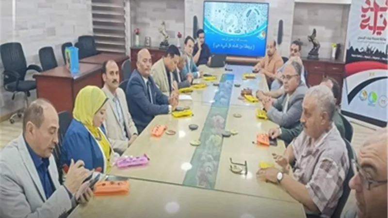 اجتماع اللجنة التنسيقية العليا لمشروع صحتهم مستقبلهم بمياه المنيا