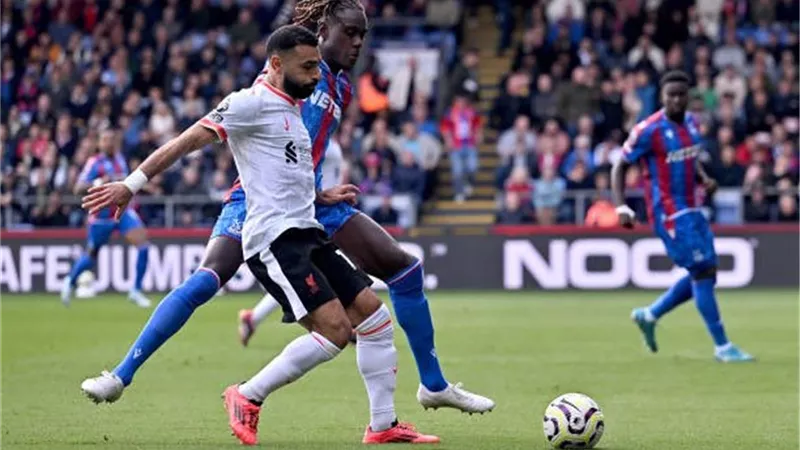 تعرف علي ما قدمه محمد صلاح في مباراة ليفربول وكريستال بالاس